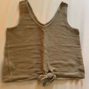 Madewell ribbed crop top